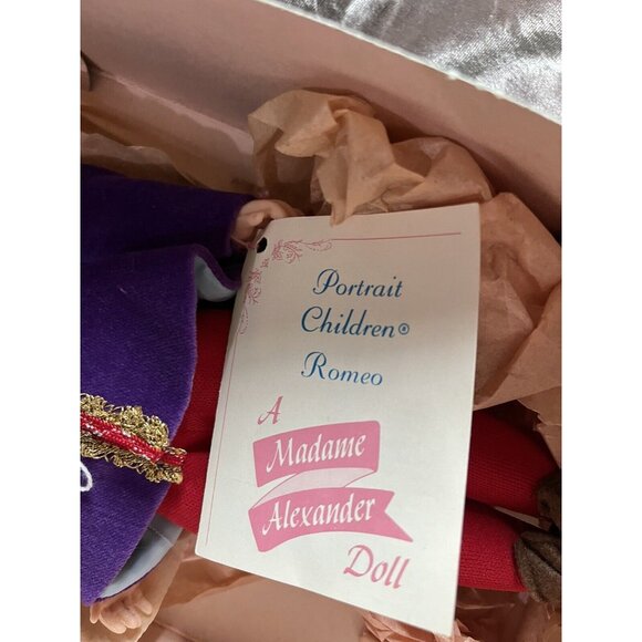 MADAME ALEXANDER ~ ROMEO (1360) 12-Inch ~ Portrait Children Series VERY NICE - Picture 16 of 16